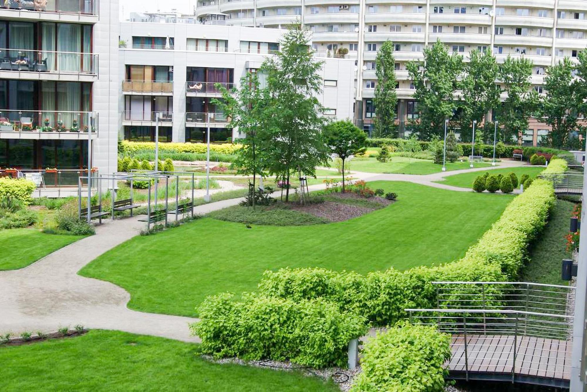 Triton Apartments ワルシャワ エクステリア 写真