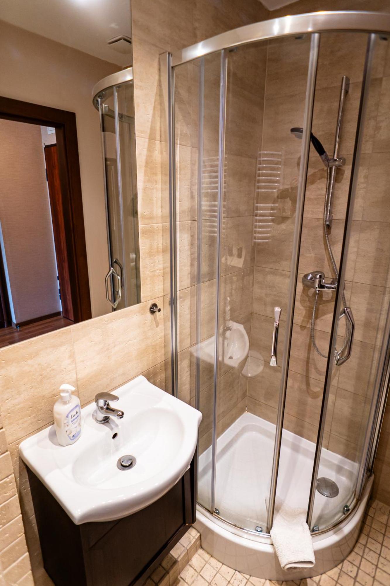 Triton Apartments ワルシャワ 部屋 写真